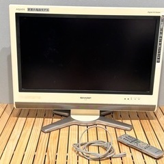 【無料】SHARP製TV&プラズマクラスター空気清浄機