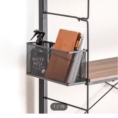 【ニトリ】突っ張り壁面収納Nポルダ（条件により値引き有）　の画像