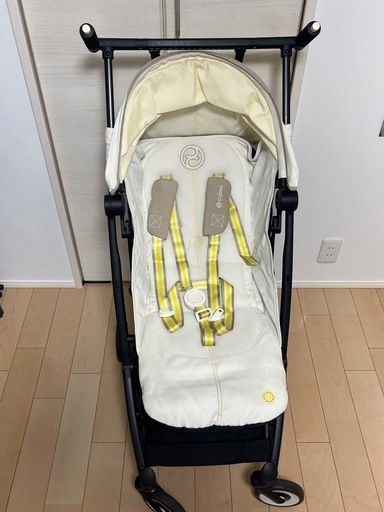 Cybex サイベックスベビーカー リベル　ホワイト 折りたたみ式 専用バッグ
