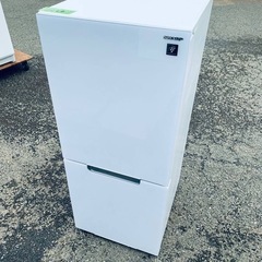 ♦️ SHARPノンフロン冷凍冷蔵庫【2021年式】SJ-GD15G-W