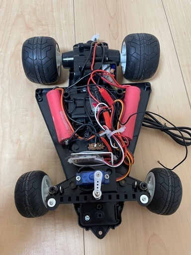 京商マリオカートサーキットRC 改 電源7.2V 27Mhzレシーバー組込ラジコン