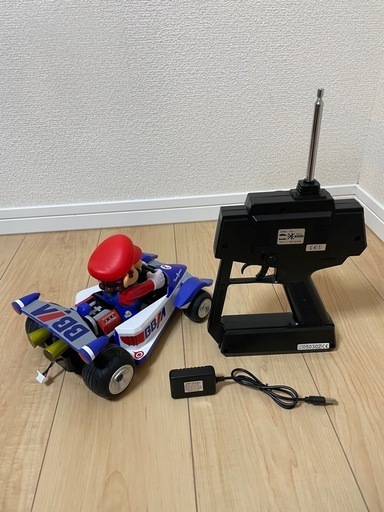 京商マリオカートサーキットRC 改 電源7.2V 27Mhzレシーバー組込ラジコン