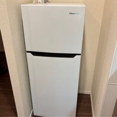 冷蔵庫　Hisense 2021年製【9/19引き取り希望】