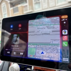 カーナビ　CarPlay対応の画像