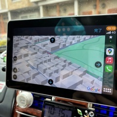 カーナビ　CarPlay対応の画像
