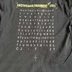 カクタスフラグメント　tシャツ　xlの画像
