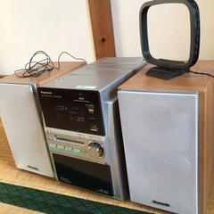 Panasonic CDMDカセットコンポ SA-PM-730SDの画像
