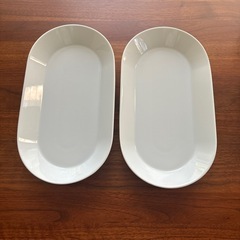 【IKEA】オバール型　ディッシュ　皿