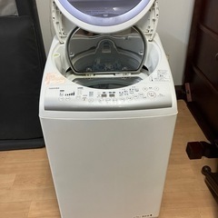 【引取】東芝 TOSHIBA 洗濯機 AW-KS80VM 8.0kg 動作確認済み 2013年製の画像