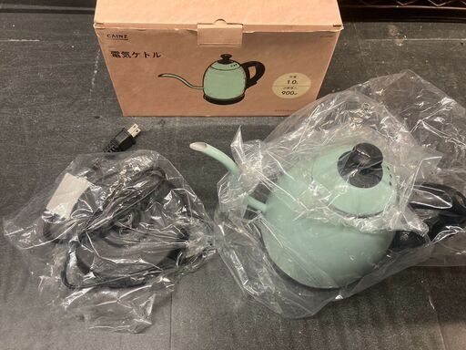 ☆未使用￥2,500！CAINZ　電気ケトル　家電　CZ-VK900型　【BI106】
