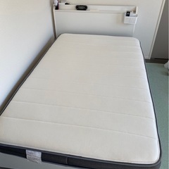 【決定】セミダブルベッド、マットレスの画像
