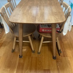 ダイニングテーブルセットの画像