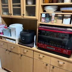 受付再開しました食器棚2個セット