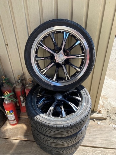 中古アルミホイル4本セット