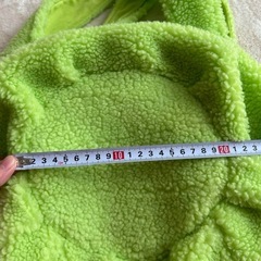 リトルグリーンメン もこもこ トートバッグの画像