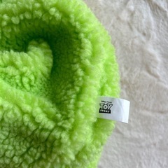 リトルグリーンメン もこもこ トートバッグの画像