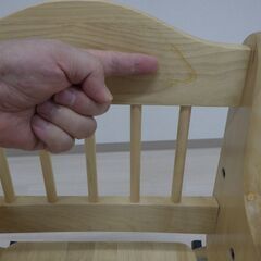 ベビーチェア【小金井市民限定】（小金井市再生家具）品番：09-03-10 ※新規優先の画像