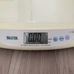タニタ　ベビースケール　赤ちゃん用体重計　　　の画像