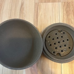 佐治陶器 土鍋 ノンオイル調理鍋
 ヘルシーマスター 27-900 萬古焼の画像