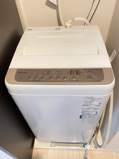 Panasonic製　洗濯機　【購入日:2022年4月
】
