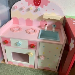 マザーガーデン　木製キッチン&机の画像