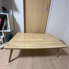 【あげます！】10/12まで 折りたたみ式机の画像