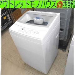 【高年式】大阪送料無料★3か月保障付★2024年★NT60L1BK★S-6 ニトリ製/2024年式/6kg/全自動洗濯機/NT60L1BK | 中古洗濯機,6kg