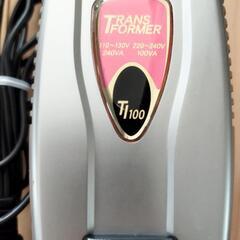 変圧器　カシムラTI-100変圧器 110-130V→240Wの画像