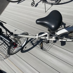 自転車　折りたたみ自転車の画像