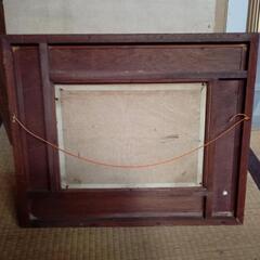 油絵額装　サイズ約54.5cm×45cmの画像