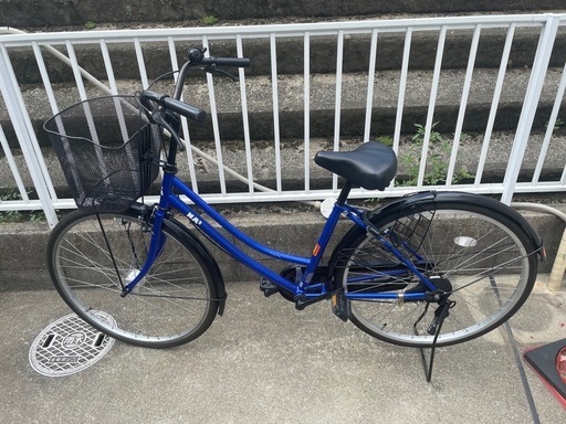 自転車LEDライト付き
