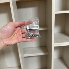 中古 可動式　本棚　白　ホワイトの画像