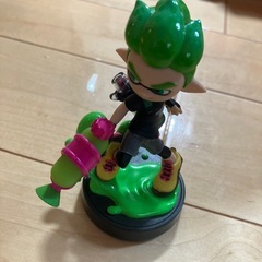 amiiboネオングリーンボーイ　スプラトゥーン　アミーボ