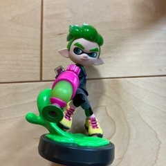 amiiboネオングリーンボーイ　スプラトゥーン　アミーボの画像
