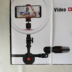 Alfoto アルフォト Video CREATOR Kit ビデオクリエイターキット AF-99 YouTube 自撮り 生配信 商品撮影 未使用自宅保管品  の画像