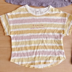 女の子　綿100%半袖Tシャツ　4枚セット　90cm  100cmの画像