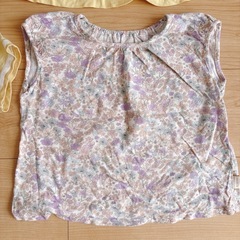 女の子　綿100%半袖Tシャツ　4枚セット　90cm  100cmの画像