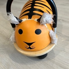 WHEELY BUG 乗り物玩具　手押し　おもちゃ　とら 動物の画像