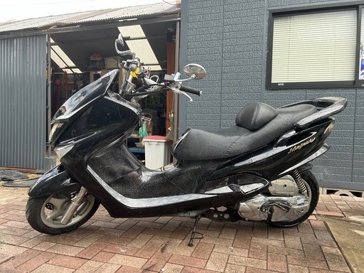 マジェスティ125 希少キャブ車　カスタム多数　メッキ