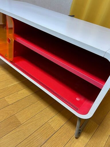 【受け渡し予定あり】スペースエイジデザイン AVボード TVボード ミッドセンチュリー レトロポップ