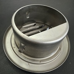 壁通気口 ステンレス 9.5cm 14cm中古品の画像