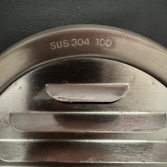 壁通気口 ステンレス 9.5cm 14cm中古品の画像