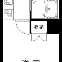 🉐フリーレント賃貸⭐️新宿駅⭐️２口コンロ,ＣＡＴＶ,ＩＨクッキ...