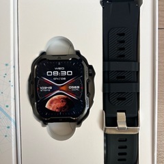 新品未使用✨【2024革新モデル&懐中電灯付き】軍用規格 スマートウォッチ 防水 通話機能付の画像
