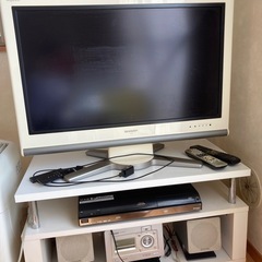 取引き中　テレビ　レコーダー　CDプレイヤー