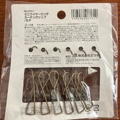 新品 カーテンクリップの画像