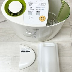 【中古品】パナソニック ナショナル FE-KLC03 加湿器 ハイブリッド式 ライムグリーン 木造5畳 プレハブ洋室8畳までの画像