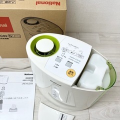【中古品】パナソニック ナショナル FE-KLC03 加湿器 ハイブリッド式 ライムグリーン 木造5畳 プレハブ洋室8畳までの画像