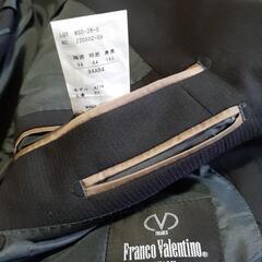 スーツ上下  黒 夏パンツ2本の画像