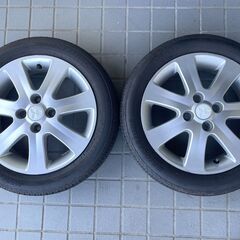 ★まあまあ美品★三菱アイ純正ホイールセット★7.5分山の画像